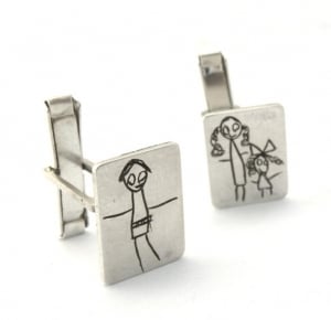 Your Child's Drawing Cuff Links