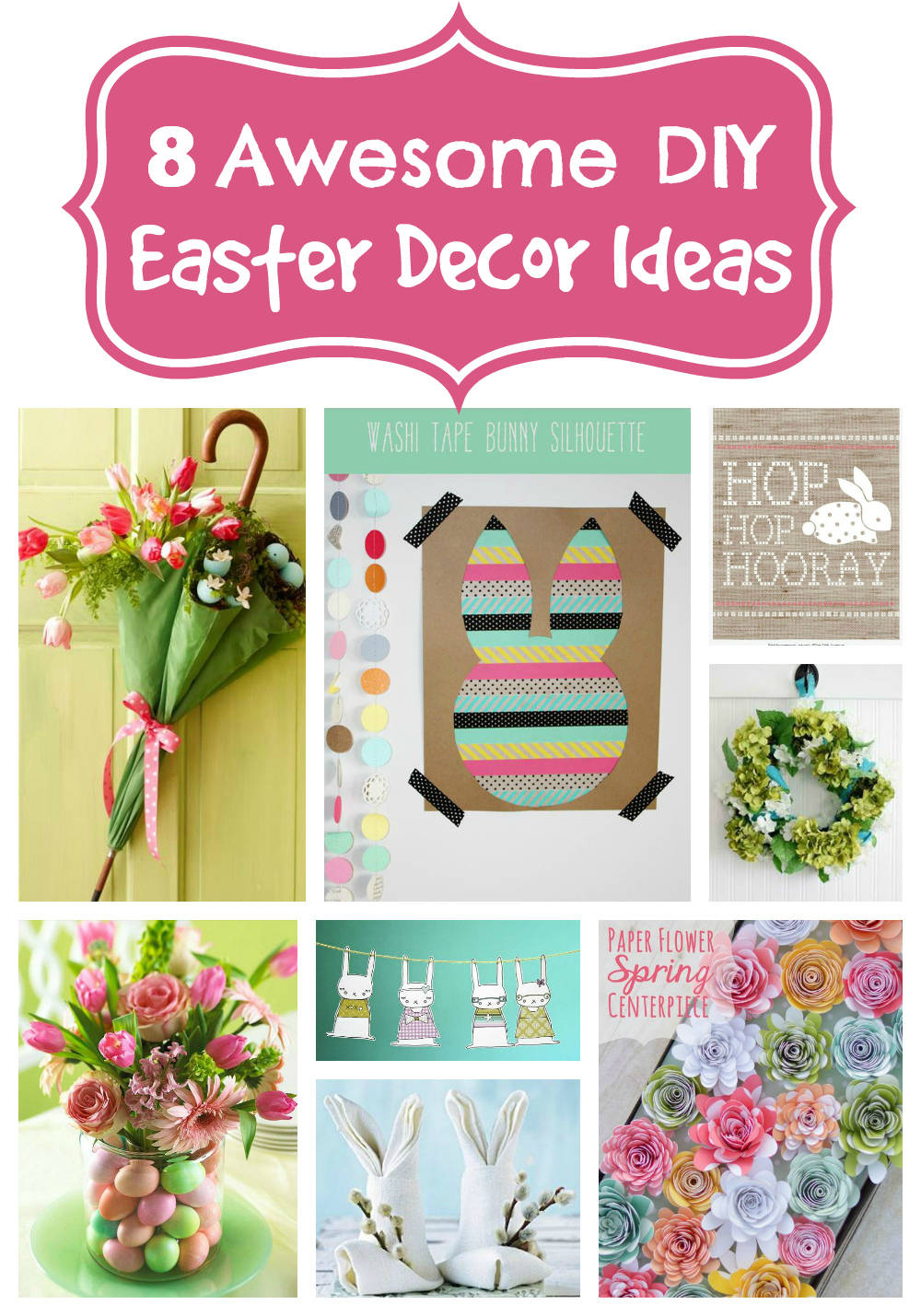 8 Awesome DIY Easter Decor Ideas | The Mindful Lifestyle at The Mindful Shopper