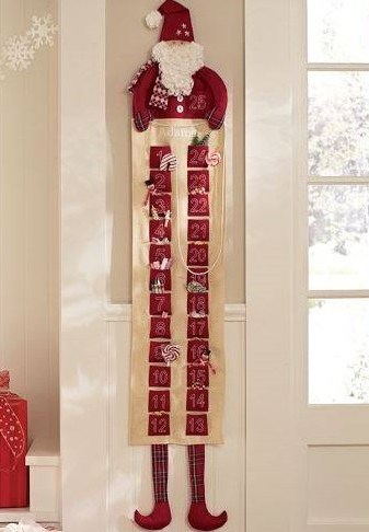 Long Legged Santa Advent Calendar  | Super Fun Advent Calendars