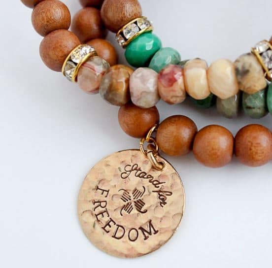 "Stand For Freedom" Bracelet | Gifts That Give Back
