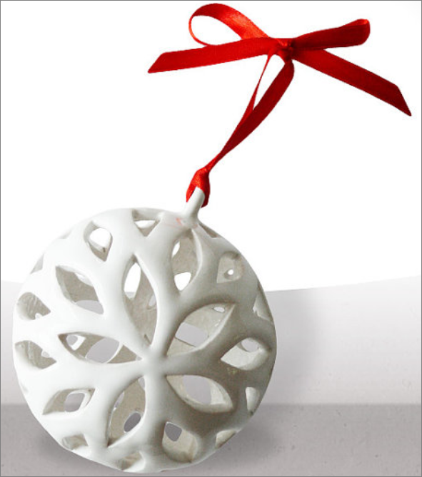 Christmas Ornament Earthenware