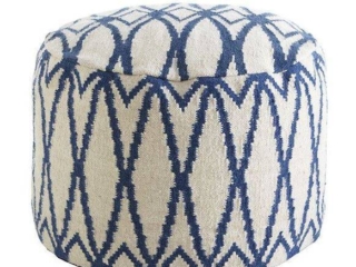 Diamond Pattern Pouf