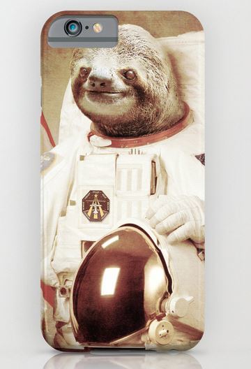 Sloth Astronaut iPhone Case | Gifts For Guys