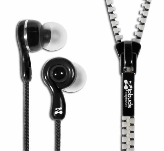 Zipbuds Zipbuds, Never Tangle Earbuds Featuring ComfortFit2 Technology, Glow in the Dark