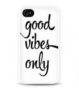 Good Vibes Only Phone Case from AfterImages